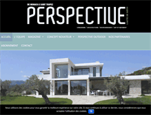 Tablet Screenshot of magazine-perspective.com